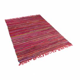 Krátkovlasý barevný bavlněný koberec 140x200 cm DANCA