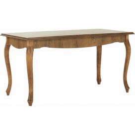Jídelní stůl DA19, dub lefkas, 146x76 cm, VILAR Mdum