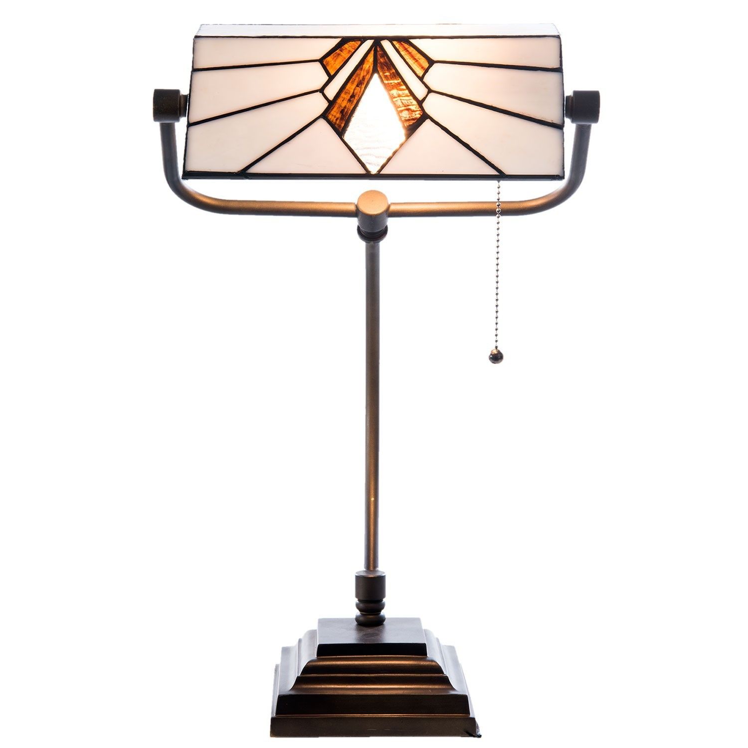 Lampa Tiffany Shields - 32*27*51 cm / E27/Max.1x 60 Watt Clayre & Eef - LaHome - vintage dekorace