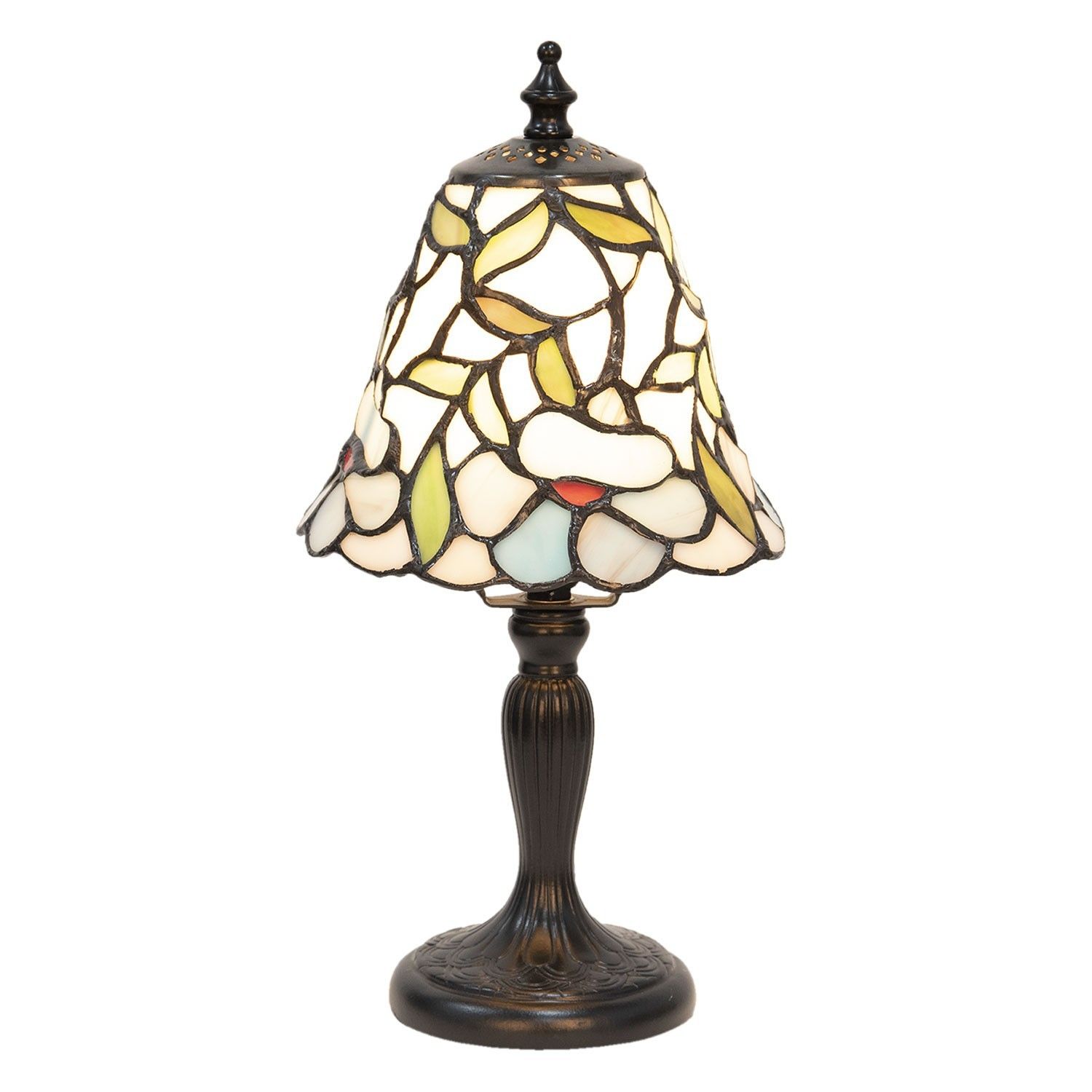 Stolní lampa Tiffany Paulette - Ø 16*31 cm Clayre & Eef - LaHome - vintage dekorace