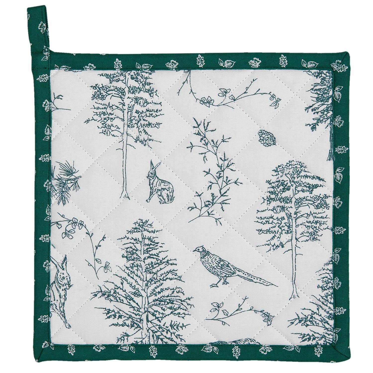 Chňapka - podložka Wild Forest - 20*20 cm Clayre & Eef - LaHome - vintage dekorace
