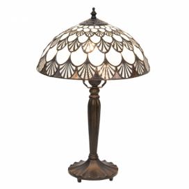 Stolní lampa Tiffany Coquilles - Ø 31*46 cm Clayre & Eef