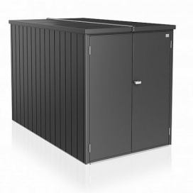 Biohort Multifunkční úložný prostorný box Minigaráž  (tmavě šedá metalíza) Minigaráž (3 krabice)