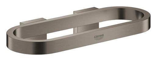 Držák ručníků Grohe Selection kartáčovaný Hard Graphite G41035AL0 - Siko - koupelny - kuchyně