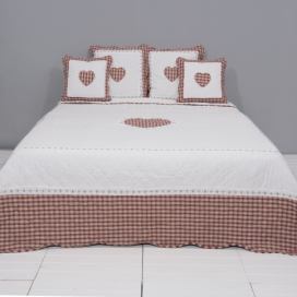 Přehoz na jednolůžkové postele Quilt 180 - 140*220 cm Clayre & Eef