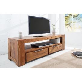 LuxD Luxusní TV stolek Timber masiv 135 cm