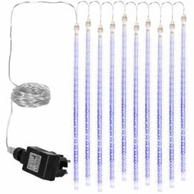 VOLTRONIC® Vánoční LED osvětlení - padající sníh - 480 LED modrá