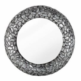LuxD Designové nástěnné zrcadlo Mauricio II 82 cm šedé
