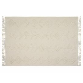 Béžový bavlněný koberec Kave Home Felipa 140 x 200 cm