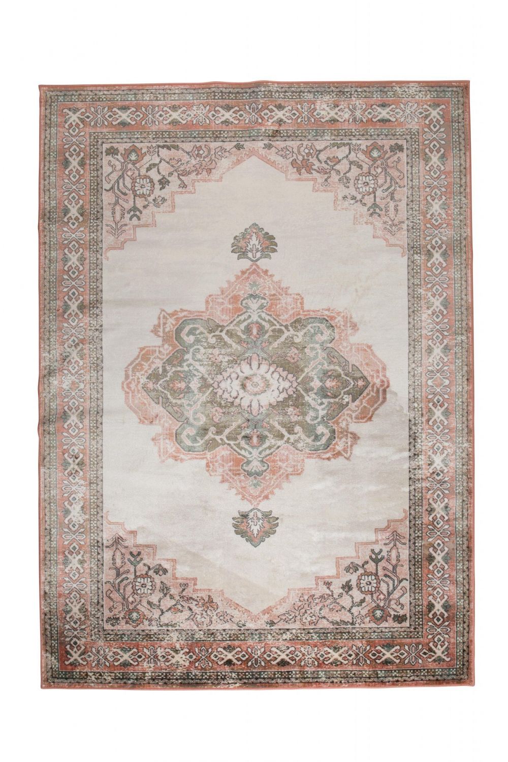 Růžový koberec s orientálními vzory DUTCHBONE Mahal 200x30 cm - Designovynabytek.cz