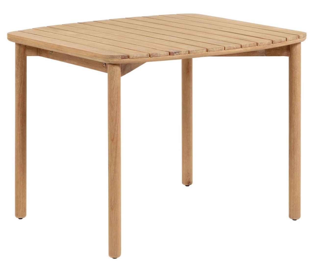 Dřevěný jídelní stůl Kave Home Sheryl 90 x 90 cm - Designovynabytek.cz