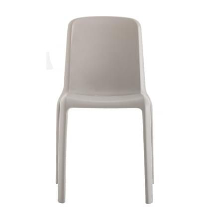 Pedrali Světle šedá plastová jídelní židle Snow 300 - 