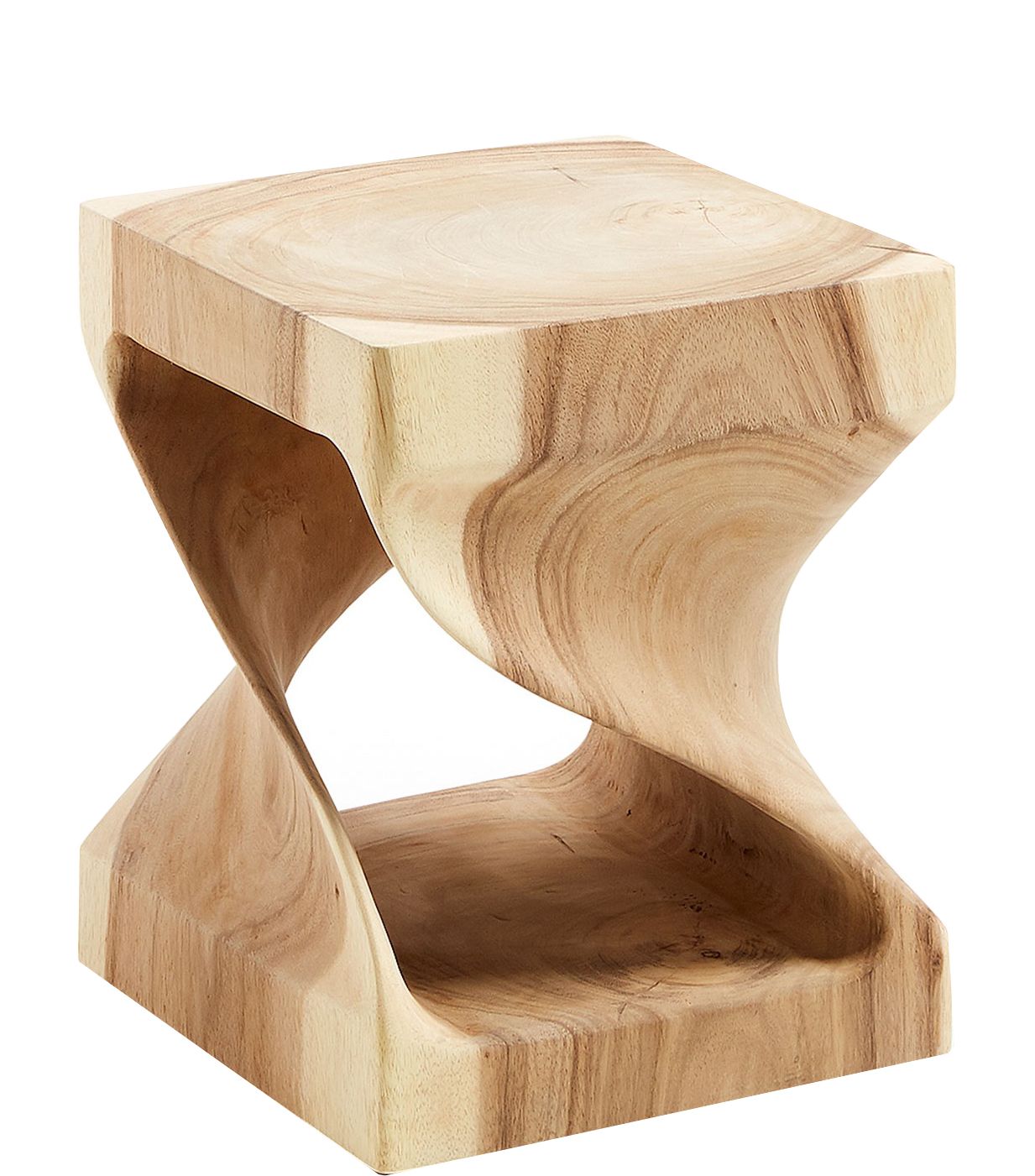 Dřevěný odkládací stolek Kave Home Hakon I. 30 x 30 cm - Designovynabytek.cz