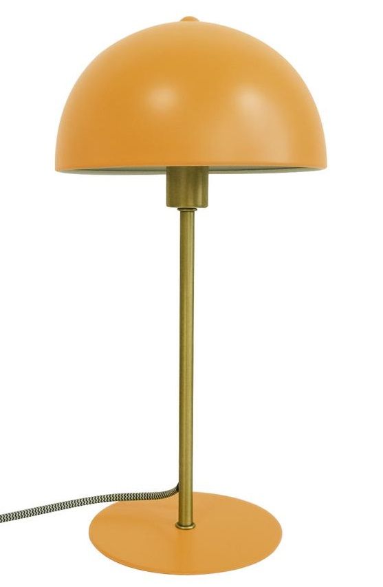 Time for home Okrově žlutá kovová stolní lampa Lacy - Designovynabytek.cz