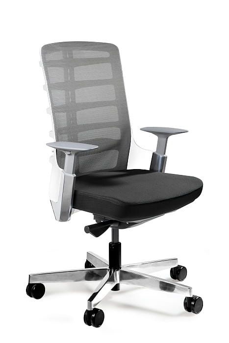 Office 360 Bílá látková kancelářská židle Spin S - Designovynabytek.cz