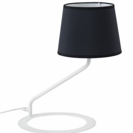 Nordic Design Černá kovová stolní lampa Shadow