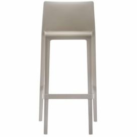 Pedrali Šedá plastová barová židle Volt 678 76,5 cm