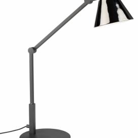 Černá kovová stolní lampa ZUIVER LUB