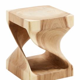 Dřevěný odkládací stolek Kave Home Hakon I. 30 x 30 cm