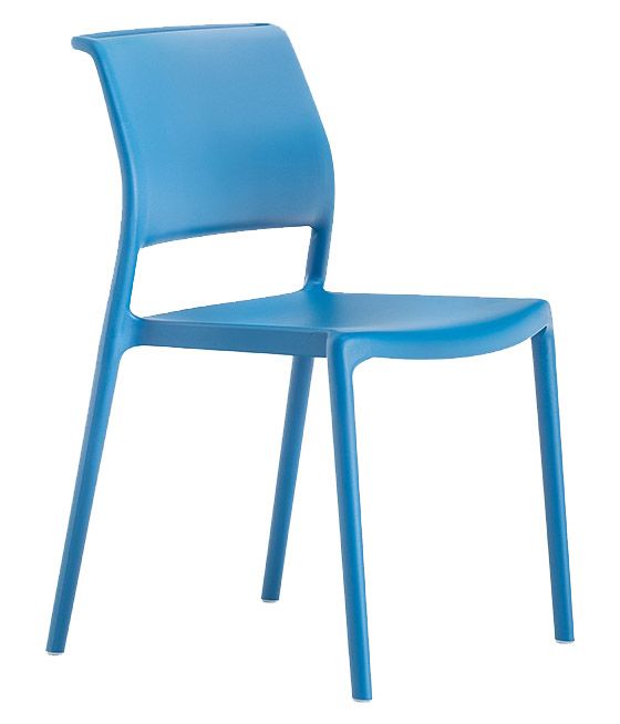 Pedrali Modrá plastová jídelní židle Ara 310 - Designovynabytek.cz