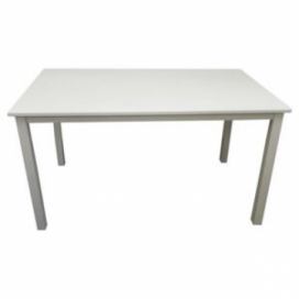 Jídelní stůl 110 cm Astre (bílá). Vlastní profesionální přeprava až k Vám domů 1015234