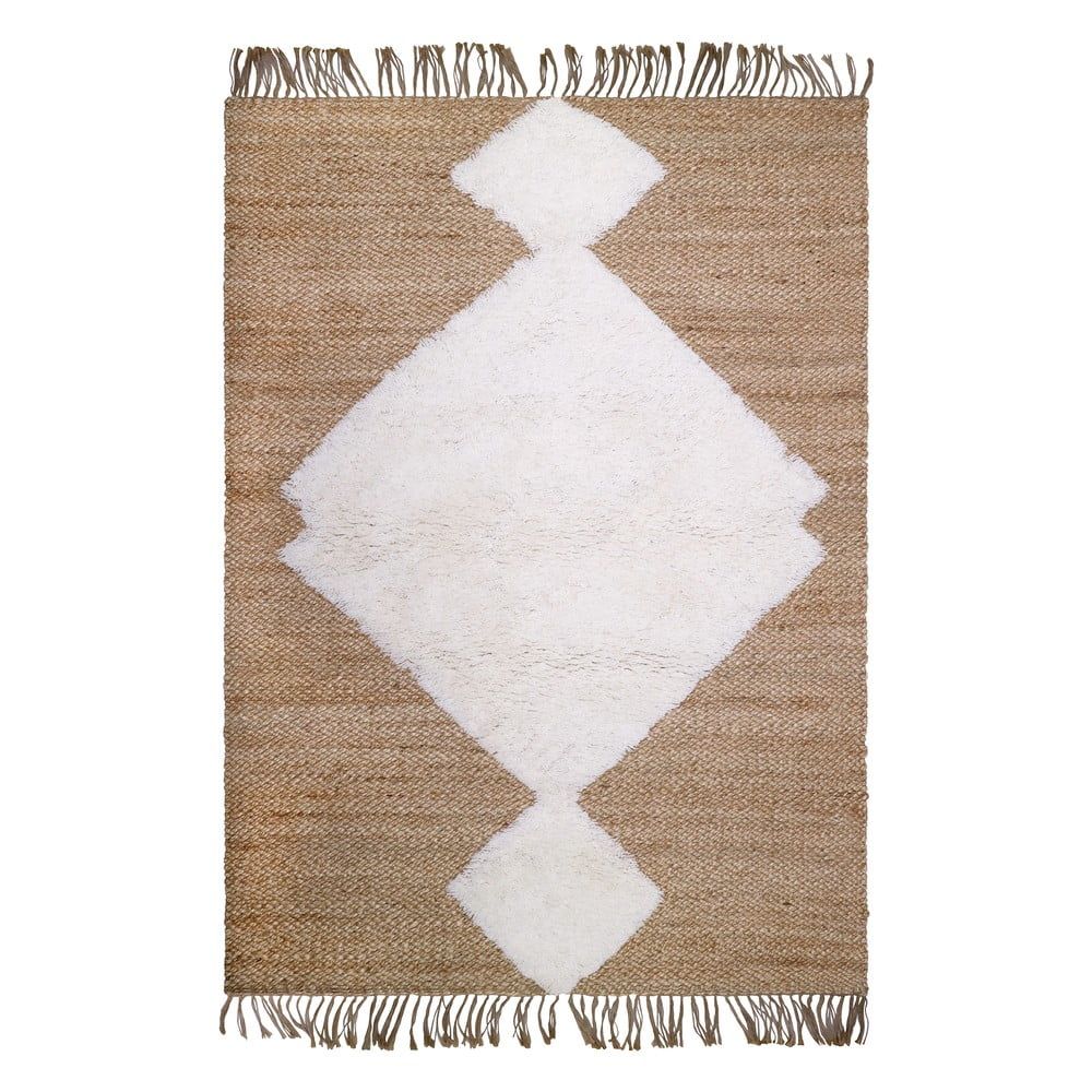 Přírodní ručně vyrobený koberec Nattiot Elton, 110 x 170 cm - Bonami.cz