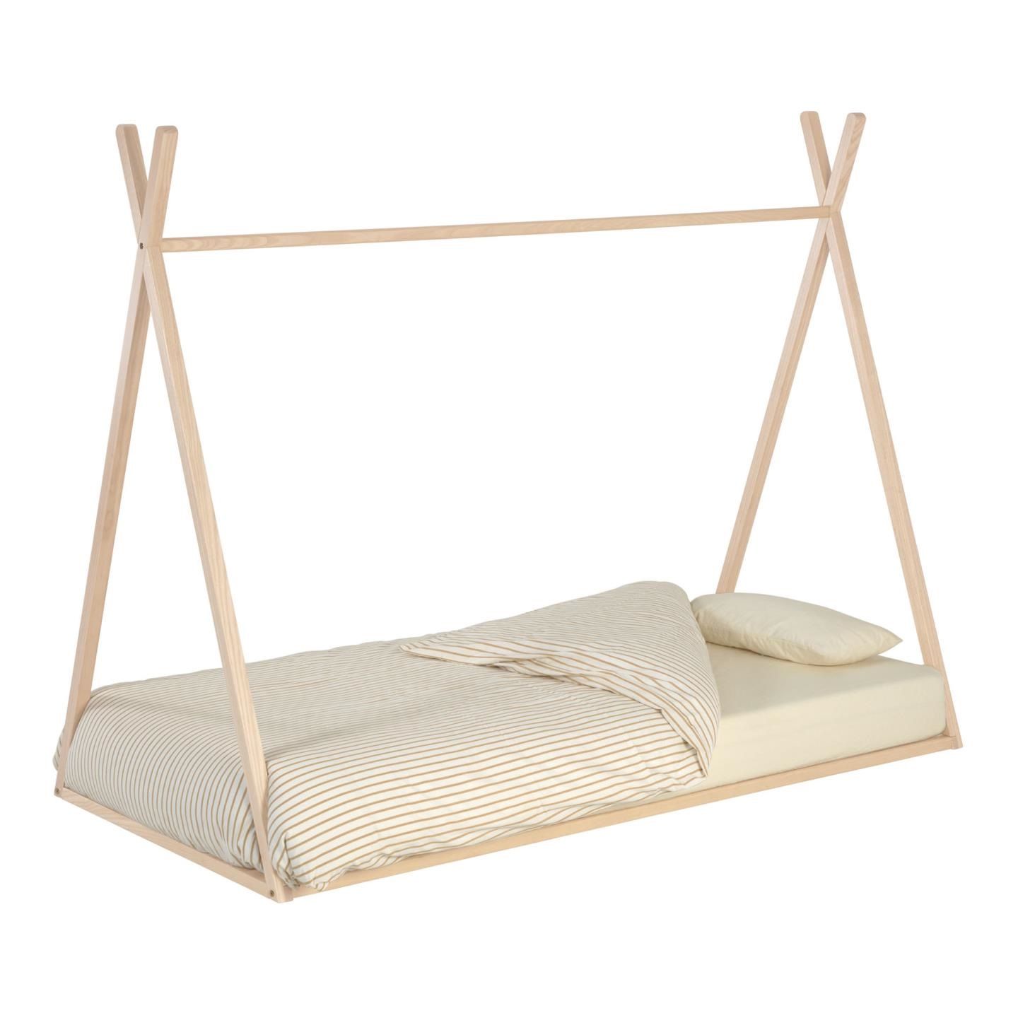 Dřevěná dětská postel Kave Home Maralis 90 x 190 cm - Designovynabytek.cz