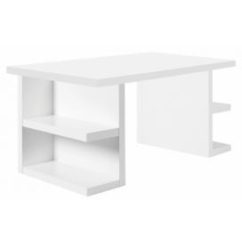 Matně bílý pracovní stůl TEMAHOME Multi 180 x 90 cm