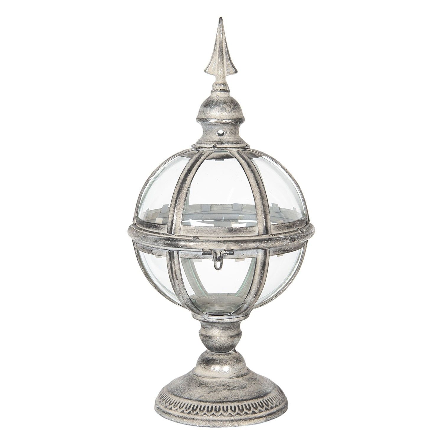 Kovová lucerna koule Ball - Ø 21*44 cm Clayre & Eef - LaHome - vintage dekorace