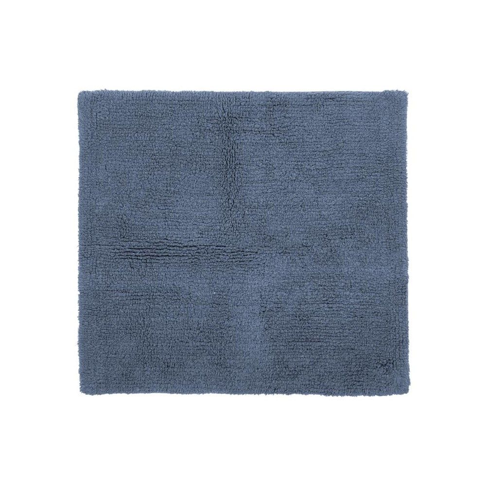 Modrá bavlněná koupelnová předložka Tiseco Home Studio Luca, 60 x 60 cm - Bonami.cz