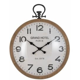 Nástěnné hodiny Grand Hotel - Ø 89*107cm J-Line by Jolipa