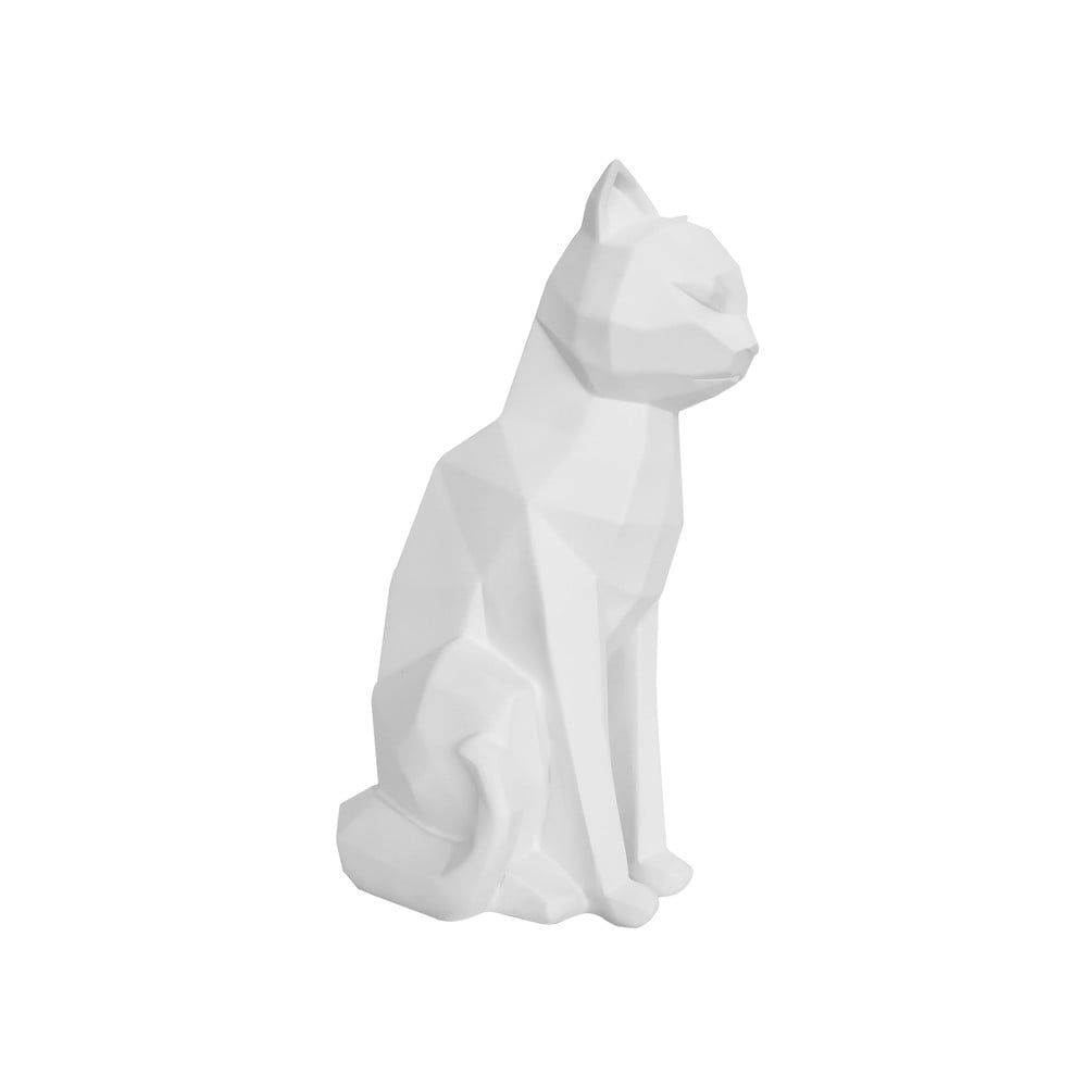 Matně bílá soška PT LIVING Origami Cat, výška 29,5 cm - Bonami.cz