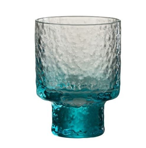 Modrá sklenička na likér Verma - Ø 7*10cm J-Line by Jolipa - LaHome - vintage dekorace