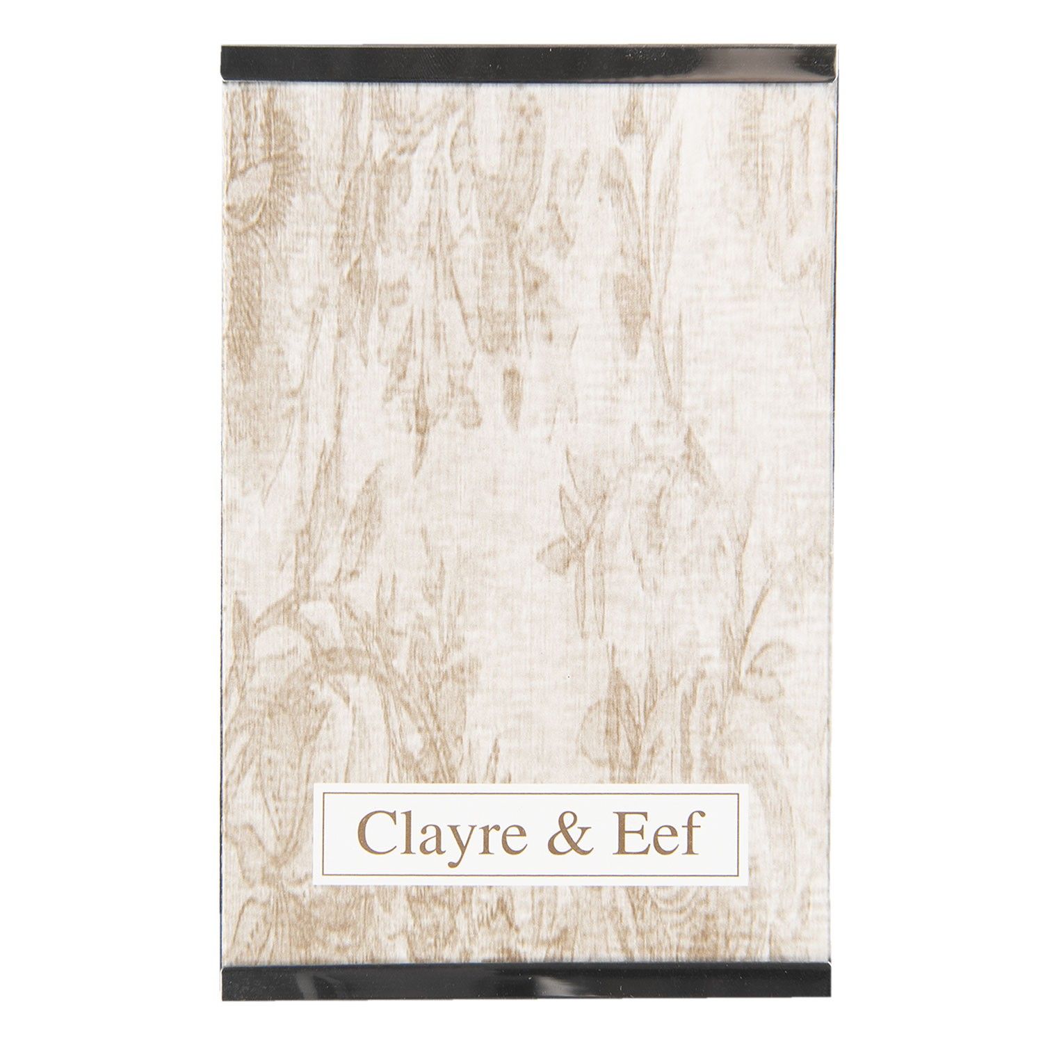 Stříbrný kovový fotorámeček Line- 20*25 cm Clayre & Eef - LaHome - vintage dekorace