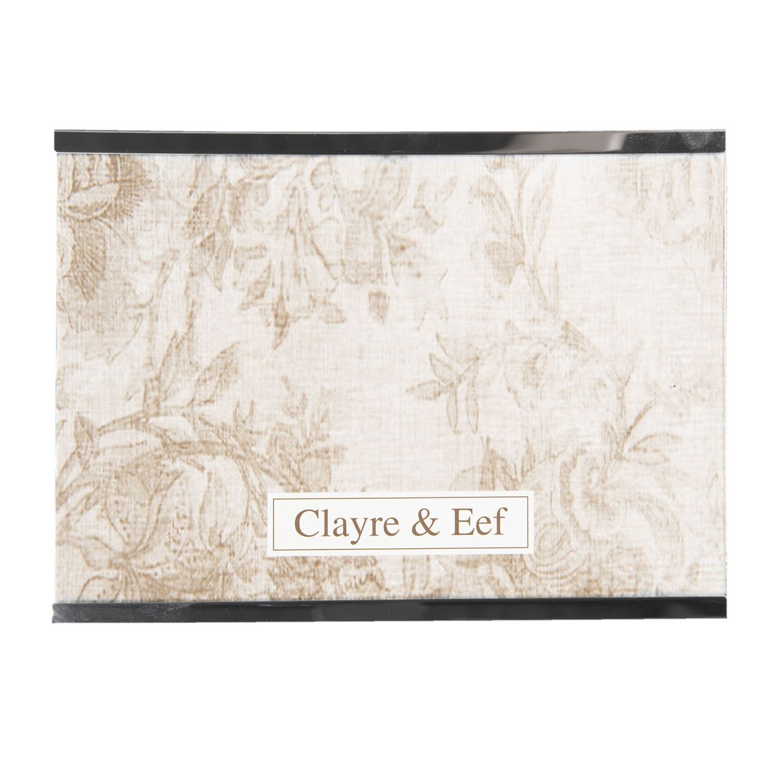 Stříbrný kovový fotorámeček Line - 25*20 cm Clayre & Eef - LaHome - vintage dekorace
