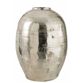 Veliká stříbrná váza  Arya - Ø 39*57 cm J-Line by Jolipa