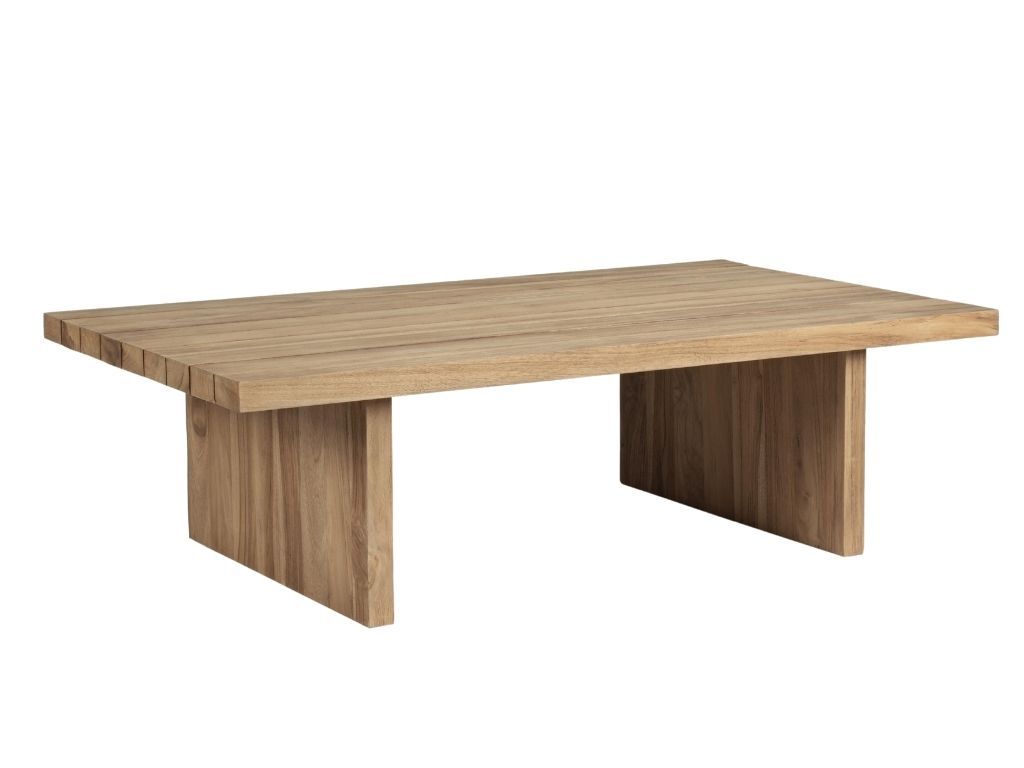 Teakový zahradní konferenční stolek Bizzotto Xylia 120 x 70 cm - Designovynabytek.cz