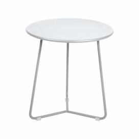 Bílý kovový odkládací stolek Fermob Cocotte 34 cm