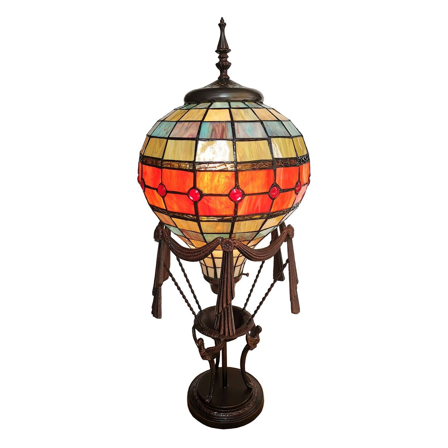 Stolní lampa Tiffany Baloon - 31*31*71 cm Clayre & Eef - LaHome - vintage dekorace