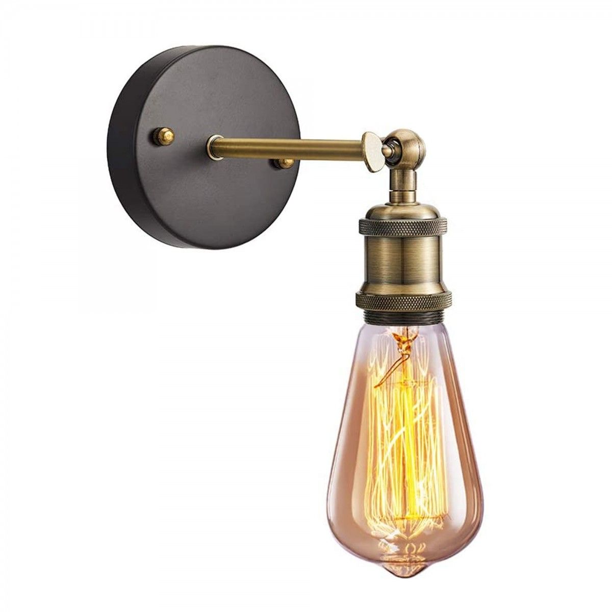 TooLight Nástěnná lampa Retro Gold APP618-1W - Houseland.cz