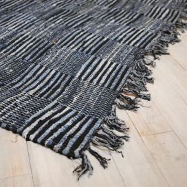 Modrý bavlněný koberec Formia Denim- 160*230cm Collectione
