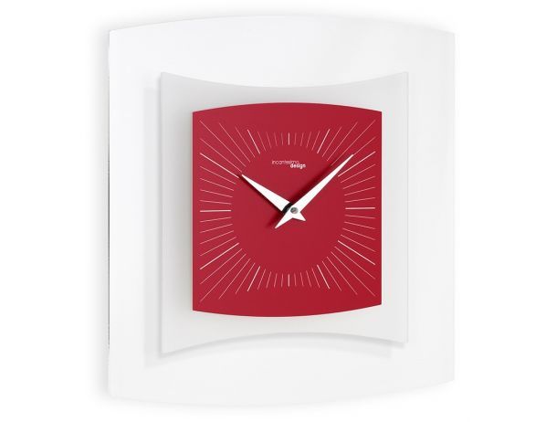 Designové nástěnné hodiny I059VN red IncantesimoDesign 35cm - FORLIVING