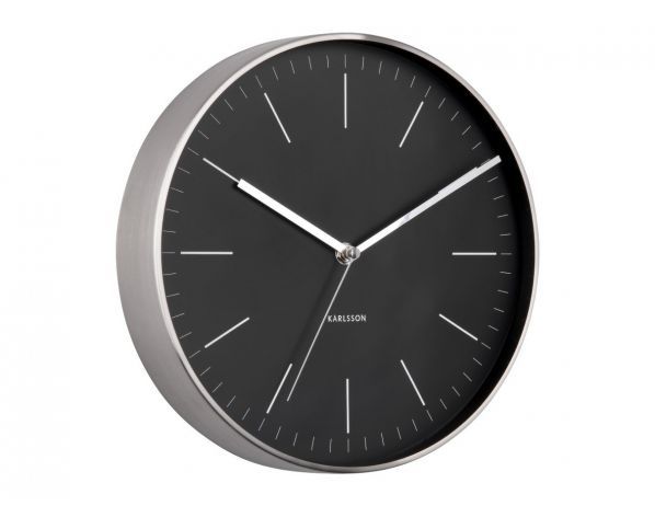 Designové nástěnné hodiny 5732BK Karlsson 28cm - FORLIVING