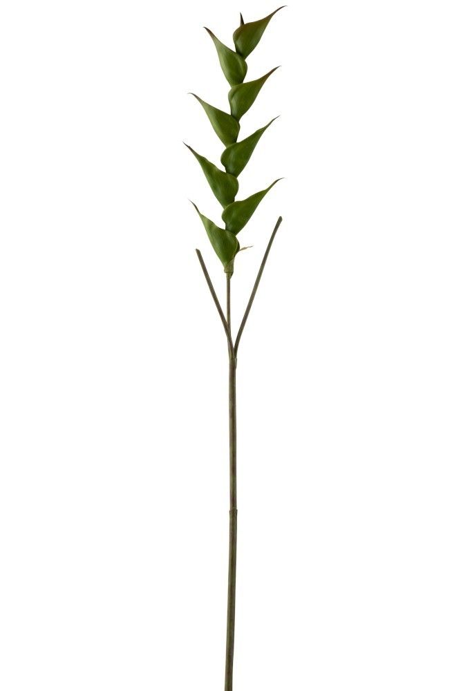 Zelená květina Heliconia - 141cm J-Line by Jolipa - LaHome - vintage dekorace