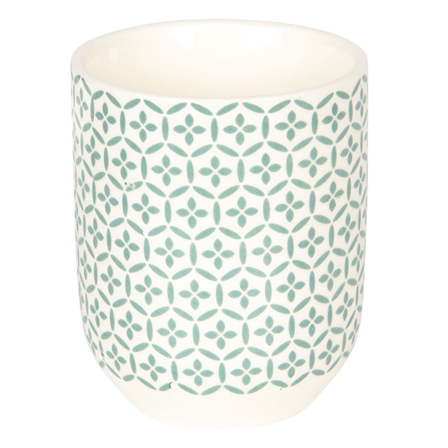 Porcelánový kalíšek na čaj - Ø 6*8 cm / 0,1L Clayre & Eef - LaHome - vintage dekorace
