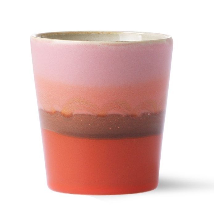 Barevný retro hrnek na kávu Mars - Ø 7,5*8cm / 180ml HKLIVING - LaHome - vintage dekorace