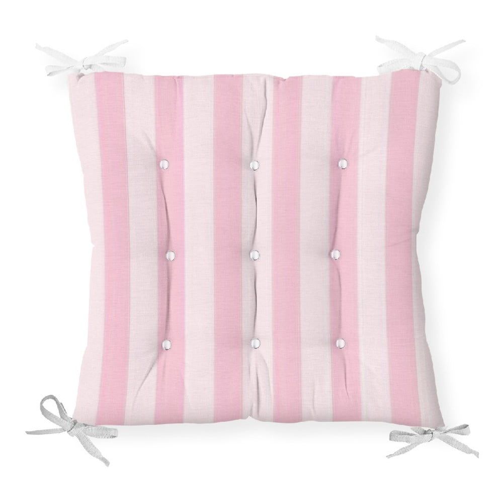 Podsedák s příměsí bavlny Minimalist Cushion Covers Cute Stripes, 40 x 40 cm - Bonami.cz