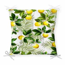 Podsedák s příměsí bavlny Minimalist Cushion Covers Lemon Tree, 40 x 40 cm