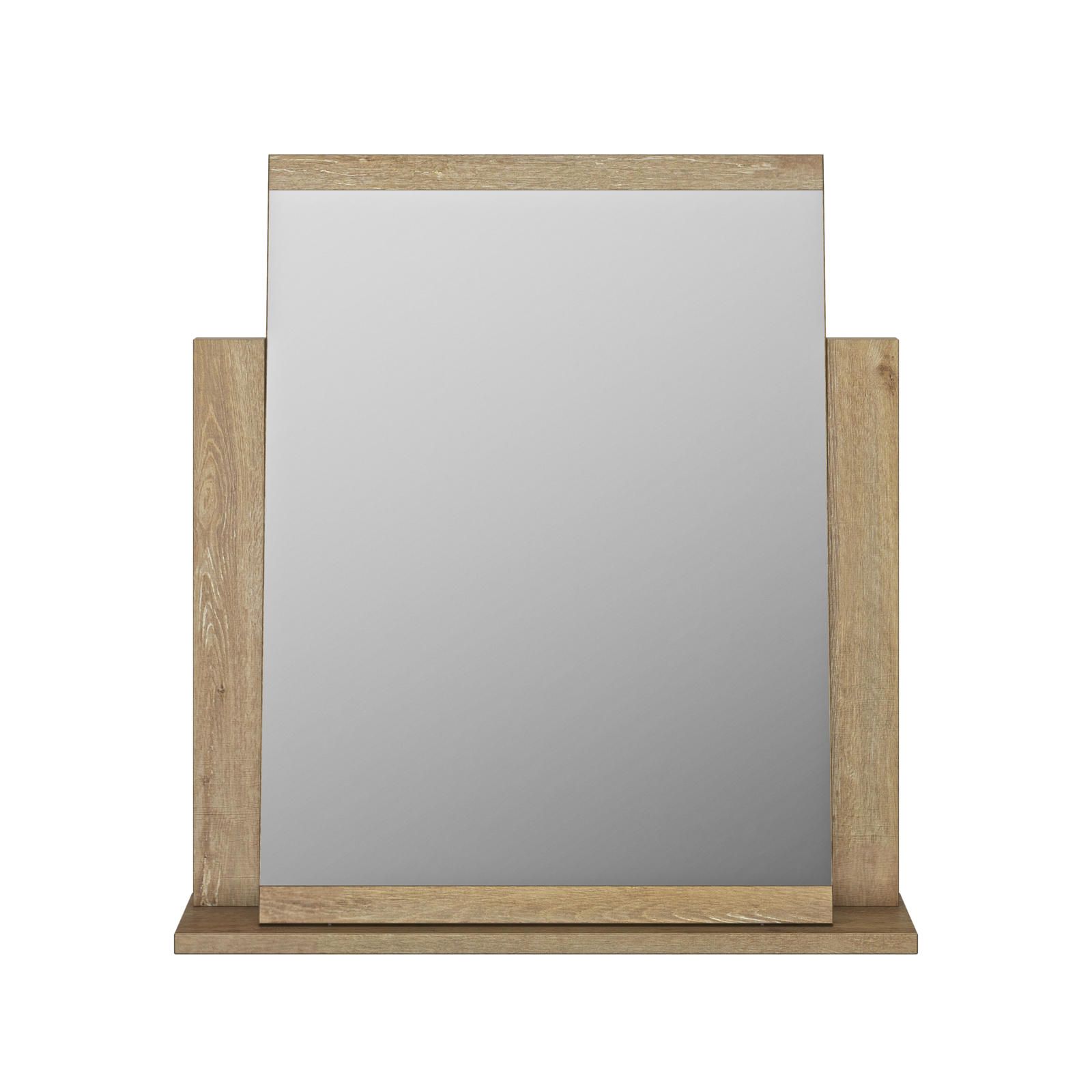 Aldo Stylové zrcadlo s umístěním na komodu Thelma light oak - Nábytek ALDO