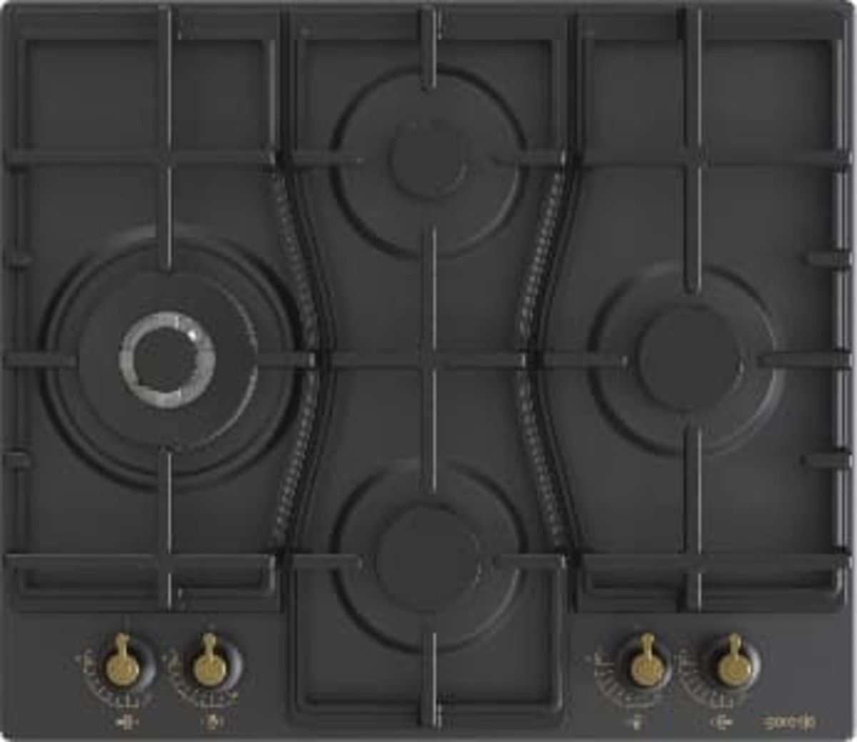 Plynová varná deska Gorenje Classico černá GW6D42CLB - Siko - koupelny - kuchyně